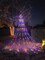 Outdoor Christmas Lights 344 LED Christmas Star String Lights Waterfall Tree Lights Waterproof Christmas Decorations Outdoor Indoor